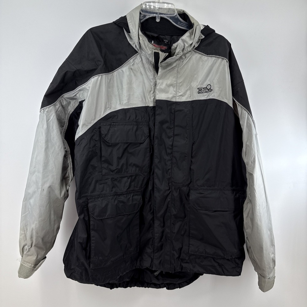 Motorcycle Tour Master Sentinel‎ Rain Jacket, Black, XL